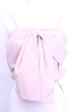 画像1: LIZ LISA / オフショルショートトップス 0 ピンク O-26-01-12-1022-LO-TO-YM-OS