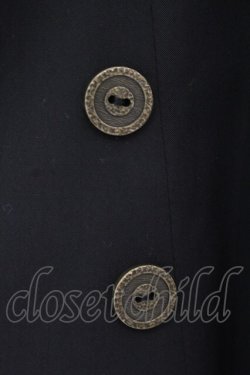 画像3: ATELIER BOZ / メンズエドマンドノースリーブジャケット  ブラック×ブラック O-26-01-12-066-EL-JA-IG-OS