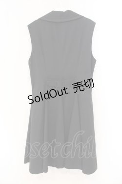 画像4: ATELIER BOZ / メンズエドマンドノースリーブジャケット  ブラック×ブラック O-26-01-12-066-EL-JA-IG-OS