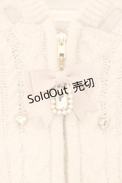 画像2: LIZ LISA / うさみみクロップドニットパーカー  ピンク O-26-01-12-071-LO-TO-OW-OS