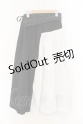gouk (kikou) / 袴風スカート  ブラック×ホワイト O-26-01-12-072-0-SK-OW-OS