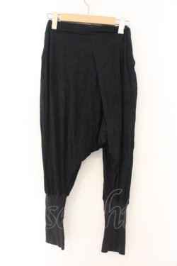 画像3: h.NAOTO / トライバルptサルエルパンツ  ブラック O-26-01-12-074-HN-PA-OW-OS