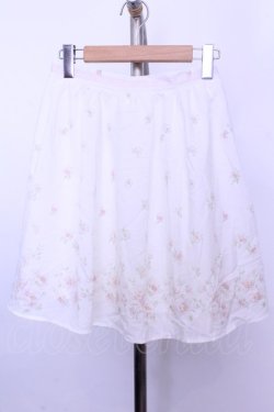 画像1: LODISPOTTO / 花がらワンピース M オフシロ O-26-01-12-2035-LO-SK-IG-OS