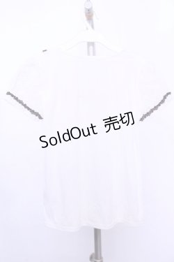 画像3: axes femme / ピンタックフリルプルオーバー  オフシロ O-26-01-12-2036-AX-TO-IG-OS