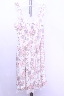 画像3: axes femme / 花柄ワンピース  アイボリー O-26-01-12-2004-AX-OP-IG-OS