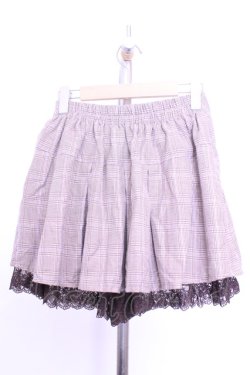 画像3: axes femme POETIQUE / グレンチェックスカパン  ブラウン O-26-01-12-2040-AX-PA-IG-OS