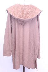 画像3: axes femme / ワッフルロングトッパーカーディガン  キャメル O-26-01-12-2043-AX-TO-IG-ZT542 (3)