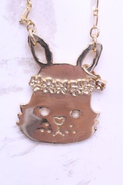 画像1: Franche Lippee / うさぎネックレス  ゴールド O-26-01-12-2057-LO-AC-OW-OS