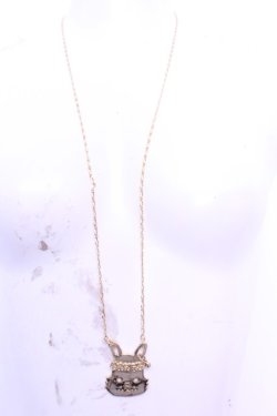 画像2: Franche Lippee / うさぎネックレス  ゴールド O-26-01-12-2057-LO-AC-OW-OS