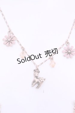 画像1: axes femme / バンビネックレス  ピンクゴールド O-26-01-12-2062-AX-AC-OW-ZT012-F002