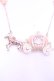 画像1: axes femme / メルヘン馬車ネックレス  ピンクゴールド O-26-01-12-2065-AX-AC-OW-OS (1)