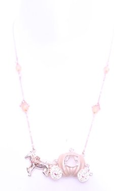 画像2: axes femme / メルヘン馬車ネックレス  ピンクゴールド O-26-01-12-2065-AX-AC-OW-OS