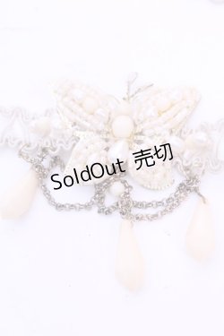 画像1: axes femme / バタフライモチーフチョーカー  アイボリー O-26-01-12-2067-AX-AC-OW-ZT012-F002