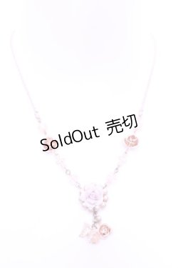 画像2: axes femme / スイートローズネックレス  ピンクゴールド O-26-01-12-2068-AX-AC-OW-ZT012-F002