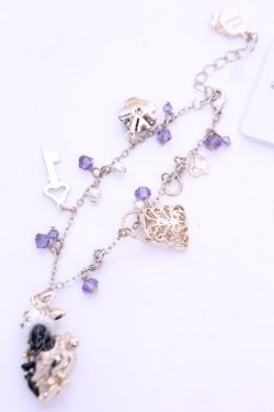 画像1: axes femme / ロマンスラビットブレスレット  クロ O-26-01-12-2070-AX-AC-OW-OS