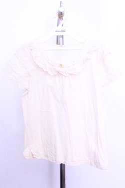 画像1: axes femme / コットンレース使いインナー  アイボリー O-26-01-12-2025-AX-TO-IG-OS