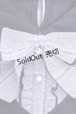 画像2: axes femme POETIQUE / チェック切替ドッキングプルオーバー  クロ×グレー O-26-01-12-2030-AX-TO-IG-OS