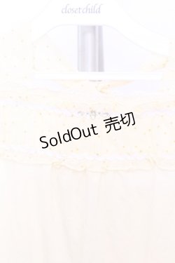 画像2: axes femme / ラメドットホルターキャミソール  イエロー O-26-01-12-2032-AX-TO-IG-OS