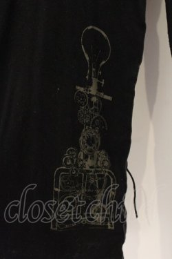 画像2: STEAM / レースアップカットソー  ブラック O-26-01-12-089-HN-TO-OW-OS