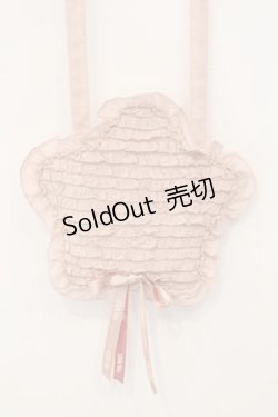 画像1: PINK HOUSE / 星型フリルポシェット  ピンク O-26-01-12-002-LO-BG-IG-OS