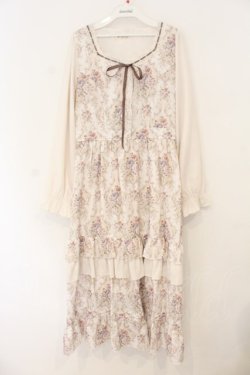 画像1: axes femme / マドモワゼルワンピース L アイボリー O-26-01-12-026-AX-OP-IG-OS