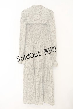 画像3: axes femme POETIQUE / トワルドジュイ風柄ワンピース  グリーン O-26-01-12-028-AX-OP-IG-ZH