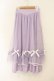 画像1: axes femme POETIQUE / マリンチュールリボンスカート  ラベンダー O-26-01-12-029-AX-SK-IG-OS (1)