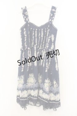 画像2: axes femme / バラストライプパネルワンピース  ネイビー O-26-01-13-034-AX-OP-IG-OS