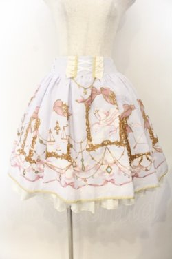 画像1: axes femme Kawaii / ジュエリースターズスカート  サックス O-26-01-13-005-AX-SK-IG-OS