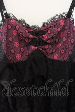 画像2: Qutie Frash / ベビードール  ブラック×パープル O-26-01-13-055-QU-OP-IG-OS