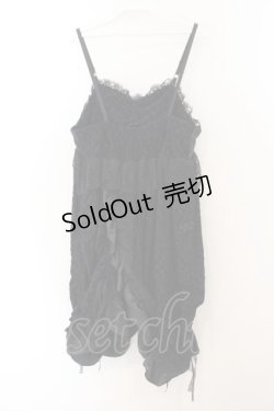 画像4: Qutie Frash / ベビードール  ブラック×パープル O-26-01-13-055-QU-OP-IG-ZY