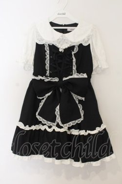 画像1: Ank Rouge / プリンセスおりぼんワンピース  クロ×シロ O-26-01-13-058-CA-OP-IG-OS