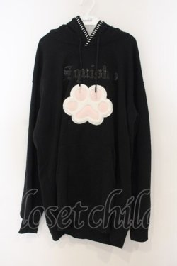 画像1: Jamieエーエヌケー / ネコちゃんフーディ  クロ O-26-01-13-063-0-TO-IG-OS