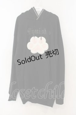 画像1: Jamieエーエヌケー / ネコちゃんフーディ  クロ O-26-01-13-063-0-TO-IG-OS