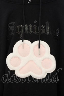 画像2: Jamieエーエヌケー / ネコちゃんフーディ  クロ O-26-01-13-063-0-TO-IG-OS