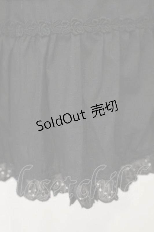 画像3: Cornet / ハートレース付け袖ワンピース  クロ O-26-01-13-006-LO-OP-IG-OS (3)