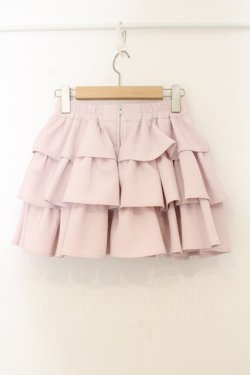 画像3: Jamieエーエヌケー / ジップモチーフティアードスカパン  ピンク O-26-01-13-064-0-PA-IG-OS