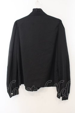 画像3: Ank Rouge / ストーンリボンゴシックブラウス  クロ×シロ O-26-01-13-066-CA-BL-IG-OS