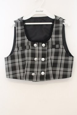 画像1: Jamieエーエヌケー / エンジェルモチーフビスチェ  クロ×シロ O-26-01-13-067-0-TO-IG-OS