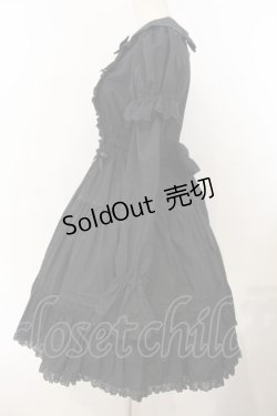 画像4: Cornet / ハートレース付け袖ワンピース  クロ O-26-01-13-006-LO-OP-IG-OS