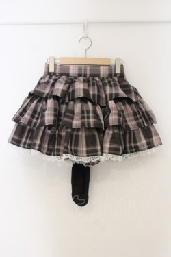 画像1: Jamieエーエヌケー / ネコのJK制服スカパン  ピンク×クロ O-26-01-13-073-0-PA-IG-OS