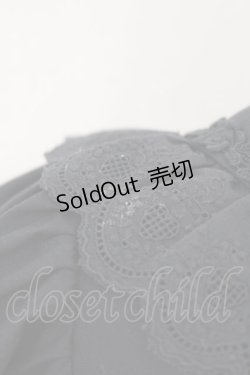 画像6: Cornet / ハートレース付け袖ワンピース  クロ O-26-01-13-006-LO-OP-IG-OS