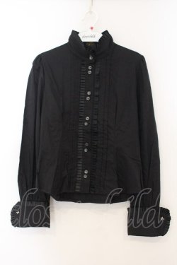 画像1: ALICE and the PIRATES / オルフェウスブラウス  クロ O-26-01-13-081-PA-BL-IG-OS