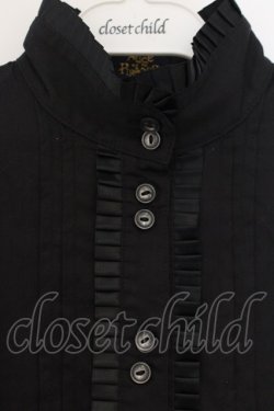 画像2: ALICE and the PIRATES / オルフェウスブラウス  クロ O-26-01-13-081-PA-BL-IG-OS