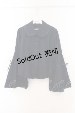 画像1: BABY,THE STARS SHINE BRIGHT / ルアンナブラウス  ネイビー O-26-01-13-082-BA-BL-IG-OS