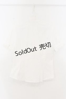 画像4: BABY,THE STARS SHINE BRIGHT / チョコリータのリボンタイ付ブラウス【リボンタイ欠品】  シロ O-26-01-13-083-BA-BL-IG-OS