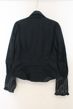 画像4: ALICE and the PIRATES / プリンス・コンラッドブラウス  クロ O-26-01-13-084-PA-BL-IG-OS