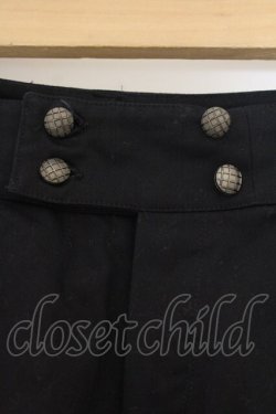 画像2: ALICE and the PIRATES / フレアキュロットパンツ  クロ O-26-01-13-086-PA-PA-IG-OS