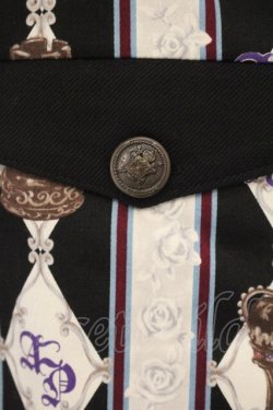 画像4: ALICE and the PIRATES / Misty Night Royal game柄パンツ  クロ O-26-01-13-087-PA-PA-IG-OS