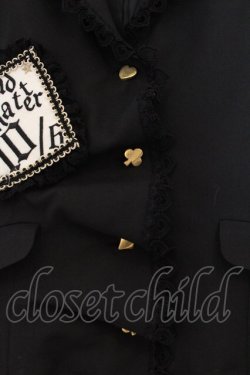 画像2: ALICE and the PIRATES / マッドハッターベスト  クロ O-26-01-13-089-PA-TO-IG-OS